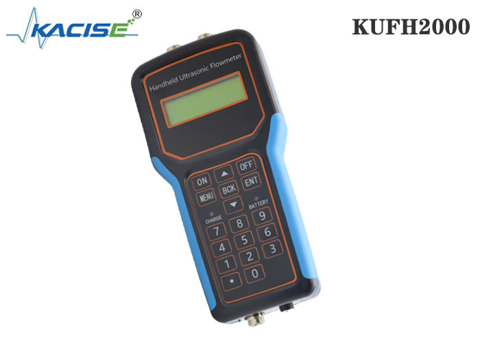 KUFH2000B Handheld Ultrasonic Flow Meter / Transducer With SD Card Function